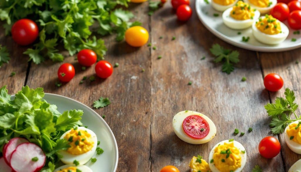 découvrez des idées fraîches et savoureuses pour accompagner vos œufs mimosa, parfaites pour des repas légers et gourmands.