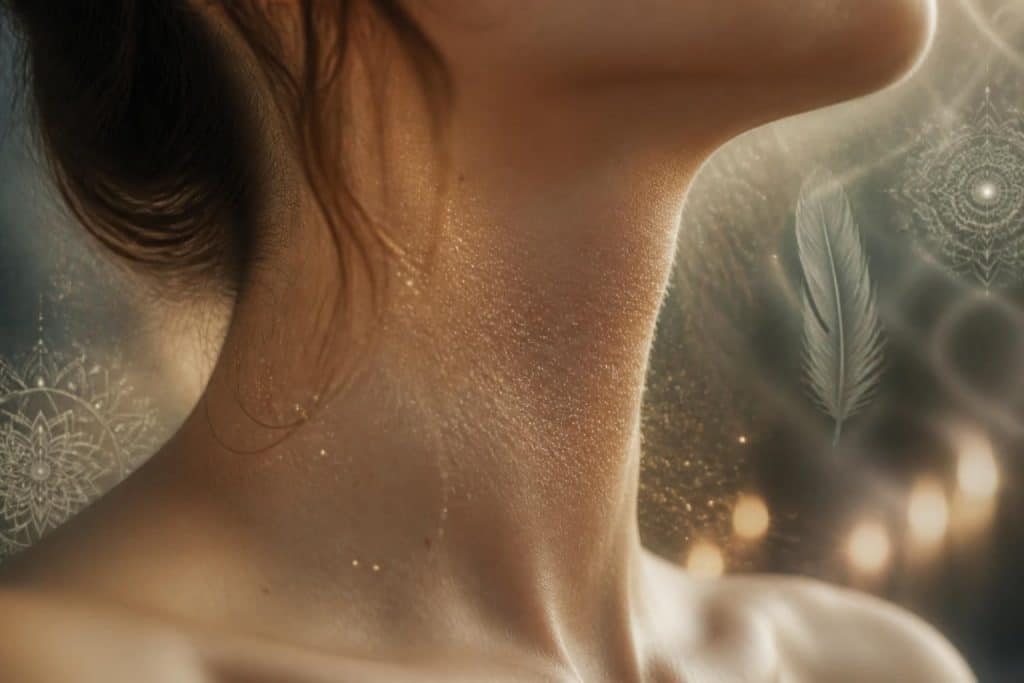 découvrez la signification spirituelle du cou qui gratte, les messages cachés et les causes mystérieuses derrière cette sensation.
