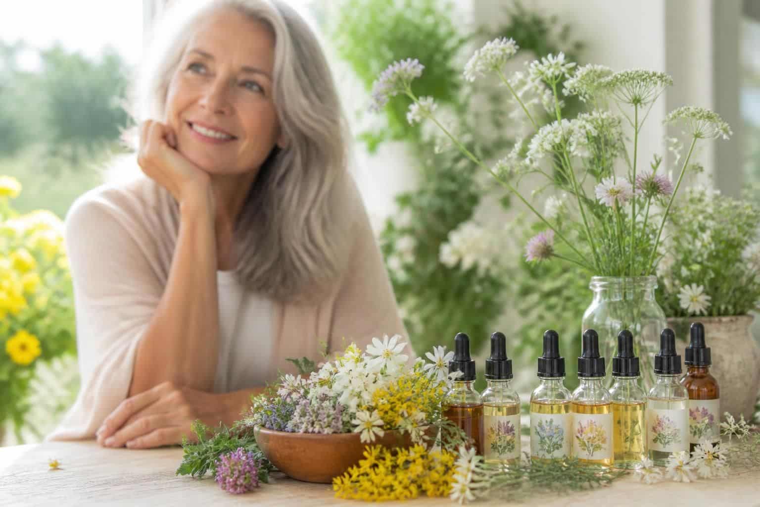 découvrez comment les fleurs de bach peuvent aider à apaiser naturellement les émotions liées à la ménopause, pour retrouver équilibre et sérénité au quotidien.